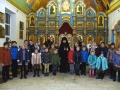 21 октября 2017 г. епископ Силуан встретился с учениками воскресной школы при Владимирском храме села Сеченово