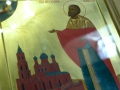 4 октября 2015 г., в неделю 18-ю по Пятидесятнице и день памяти священномученика Иоанна Флёрова, епископ Силуан совершил Литургию в Архангельском храме с.Семьяны.