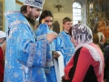 20 сентября 2014 г., в праздник Рождества Пресвятой Богородицы, епископ Силуан совершил всенощное бдение в Архангельском храме с. Семьяны.