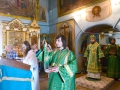 18 июля 2015 г., в день обретения мощей преподобного Сергия Радонежского, епископ Силуан совершил Литургию и священническую хиротонию в Казанском храме г. Лысково.