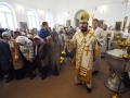 30 сентября 2018 г., в неделю 18-ю по Пятидесятнице, по Воздвижении, епископ Силуан совершил чин великого освящения храма в честь святителя Иоанна Милостивого города Сергача