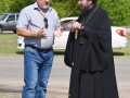 3 июня 2018 г. епископ Силуан освятил поклонный крест на въезде в город Сергач