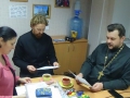 17 февраля 2016 г. руководитель отдела по церковной благотворительности и социальному служению Лысковской епархии посетил социальный центр "Покров".