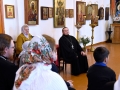 15 февраля 2017 г. епископ Силуан встретился с воспитанниками воскресной школы при Преображенском храме села Спасское