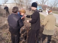 26 апреля 2016 г. жители села Большое Мамлеево организовали уборку территории разрушенного храма