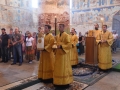 12 августа 2018 г., в неделю 11-ю по Пятидесятнице и день памяти апостола Силуана, епископ Силуан совершил литургию в Макарьевском монастыре