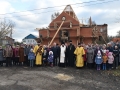 22 октября 2017 г. епископ Силуан осмотрел строящийся храм в селе Торговое Талызино