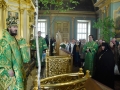 4 июня 2017 г., в праздник Пятидесятницы, епископ Силуан совершил литургию в Макарьевском монастыре