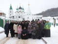 17 декабря 2016 г. группа паломников из Вадского округа посетили святые места Нижнего Новгорода