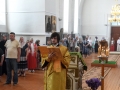 16 июля 2017 г., в неделю 6-ю по Пятидесятнице, епископ Силуан совершил литургию в Ильинском храме села Варганы