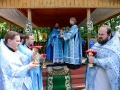 22 августа 2015 г. епископ Силуан совершил Литургию в Крестовоздвиженской обители пос. Красные Мары.