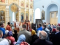14 мая 2017 г., в неделю 5-ю по Пасхе, о самаряныне, епископ Силуан совершил литургию во Владимирском храме села Вазьянка