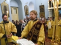 29 октября 2017 г., в неделю 21-ю по Пятидесятнице, епископ Силуан совершил литургию во Владимирском храме села Вазьянка