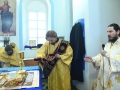29 октября 2017 г., в неделю 21-ю по Пятидесятнице, епископ Силуан совершил литургию во Владимирском храме села Вазьянка
