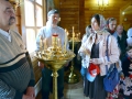 3 мая 2015 г., в неделю 4-ю по Пасхе, о расслабленном, епископ Силуан совершил Литургию в Преображенском храме с. Великовское.