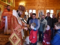 29 апреля 2018 г., в неделю 4-ю по Пасхе, о расслабленном, епископ Силуан совершил литургию в Преображенском храме села Великовское