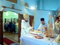 29 августа 2015 г., в праздник Нерукотворного Образа Спасителя, епископ Силуан совершил Литургию в Спасском храме пос. Воротынец.