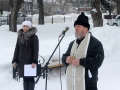 15 февраля 2017 г. клирик Воротынского благочиния принял участие в митинге в честь Дня памяти воинов-интернационалистов