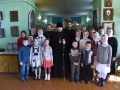 9 октября 2016 г. епископ Силуан встретился с воспитанниками приходской воскресной школы поселка Воротынец
