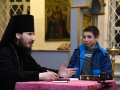 18 марта 2017 г. епископ Силуан встретился с воспитанниками воскресной школы при Владимирском соборе города Сергача