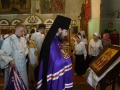 517 мая 2018 г., в праздник Вознесения Господня, епископ Силуан совершил литургию в Георгиевском храме города Лысково