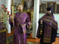 24 марта 2018 г., в неделю 5-ю Великого поста, епископ Силуан совершил вечернее богослужение в Георгиевском храме города Лысково