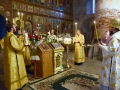 8 августа 2015 г., в неделю 10-ю по Пятидесятнице и день памяти великомученика Пантелеимона, епископ Силуан совершил всенощное бдение в Троицком соборе Макарьевского монастыря.