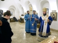 18 февраля 2017 г., в неделю о Страшном Суде, епископ Силуан совершил вечернее богослужение в Троице-Сергиевом Варницком монастыре