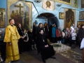 25 февраля 2017 г., в неделю сыропустную, воспоминание Адамова изгнания, епископ Силуан совершил всенощное бдение в Казанском храме города Лысково