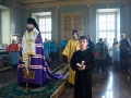 17 июня 2017 г., в неделю 2-ю по Пятидесятнице, всех русских святых, епископ Силуан совершил вечернее богослужение в Макарьевском монастыре