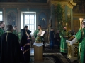 3 июня 2017 г., в праздник Пятидесятницы, епископ Силуан совершил вечернее богослужение в Макарьевском монастыре