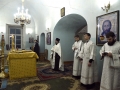 14 февраля 2018 г., в праздник Сретения Господня, епископ Силуан совершил вечернее богослужение в Макарьевском монастыре